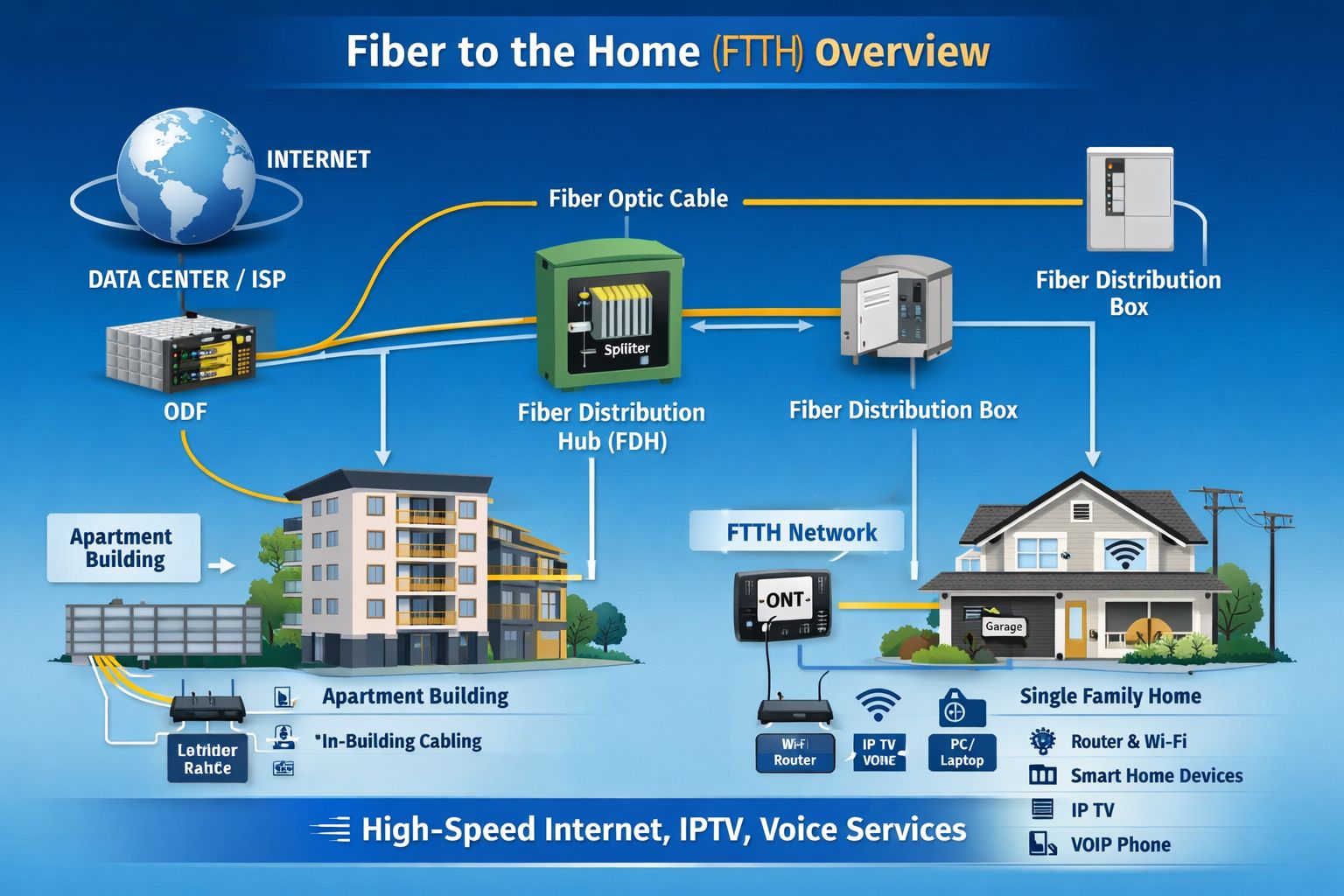 Reliable FTTH Setup