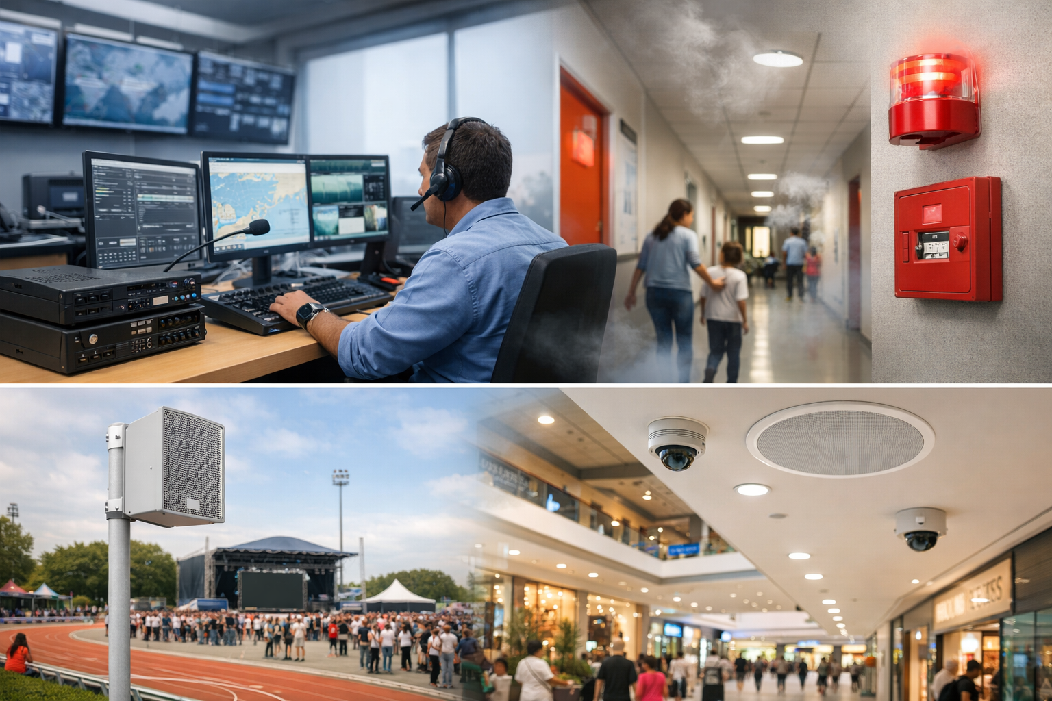 Commercial PA System